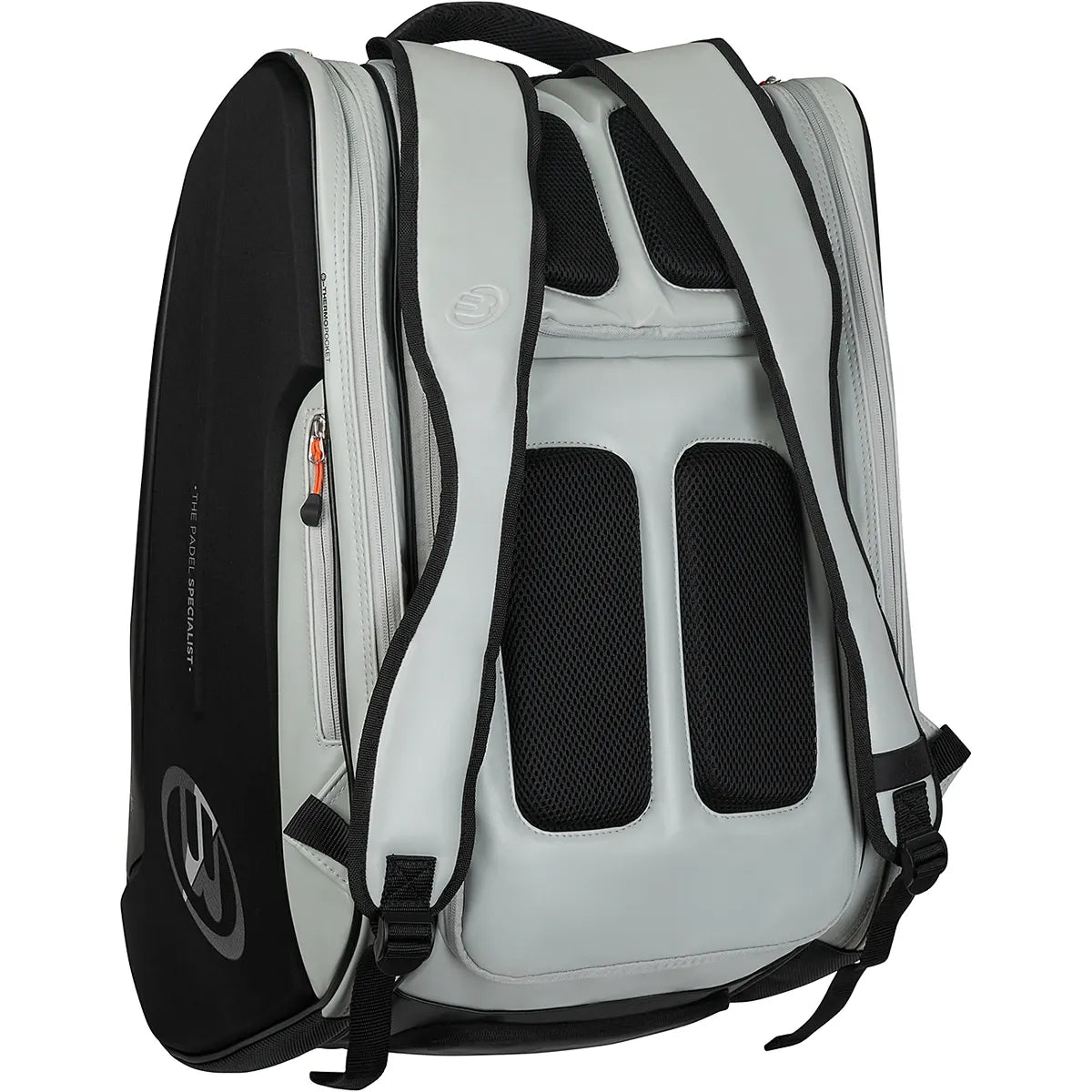 2026 Bullpadel Hack Bag - rear view showing the harness