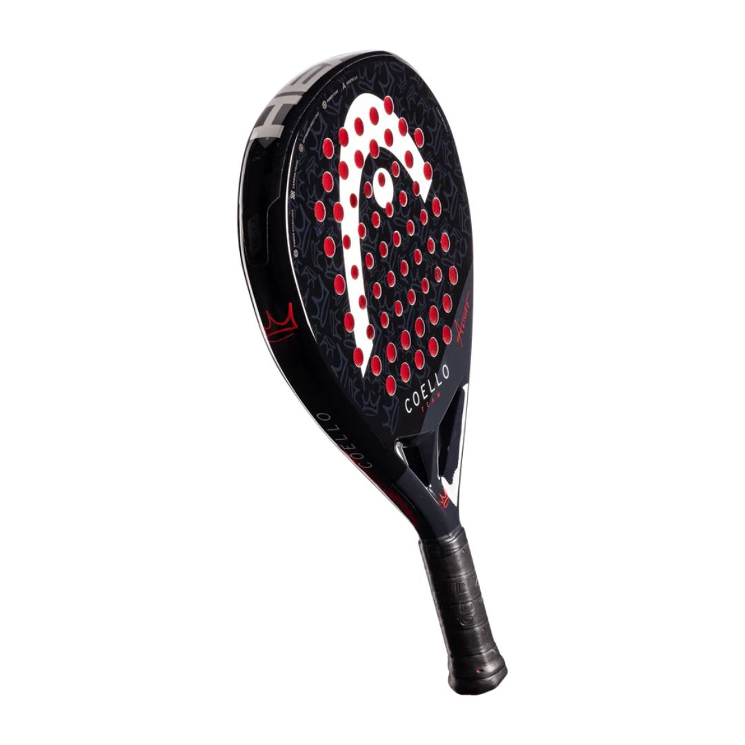2025 Head Coello Team padel racket - angled view of the face