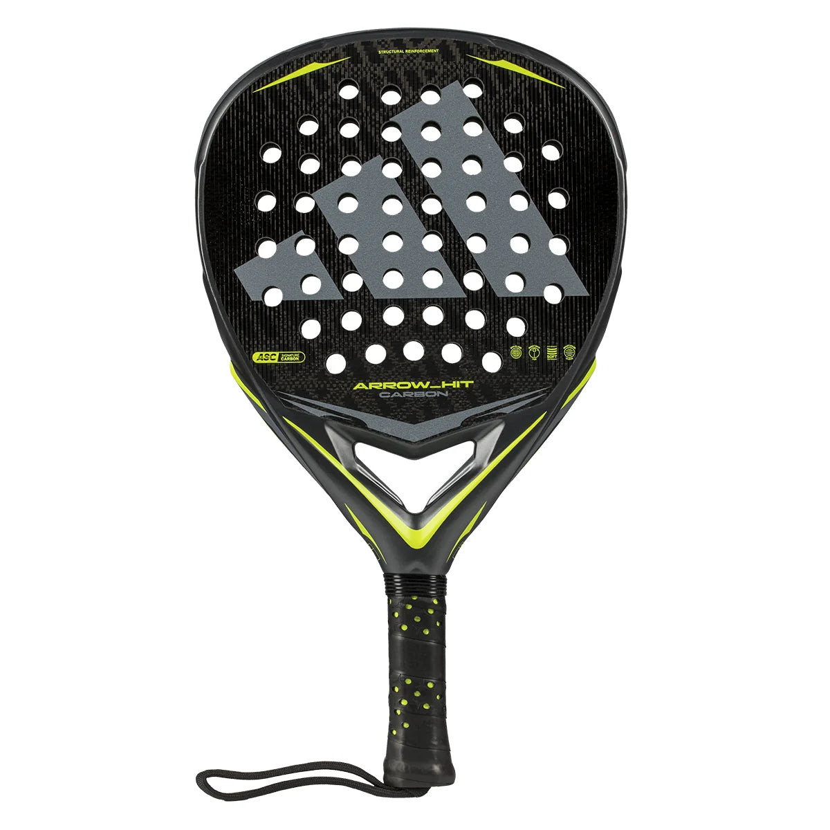 2026 Adidas Arrow HIT Carbon padel racket - front view