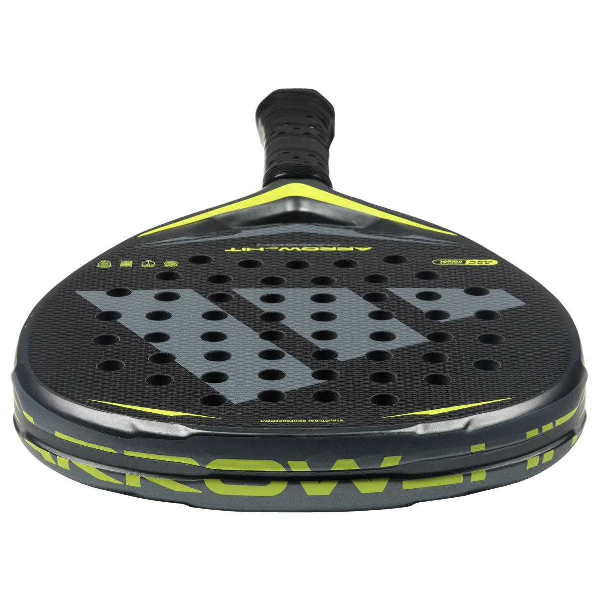 Adidas Arrow HIT Carbon padel racket - frame top view