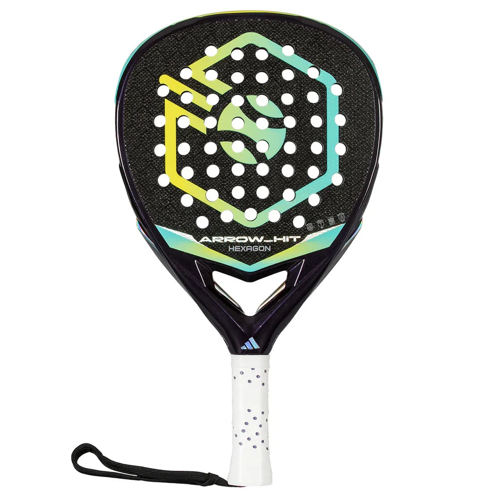 Adidas Arrow HIT Hexagon Cup padel racket - reverse face view