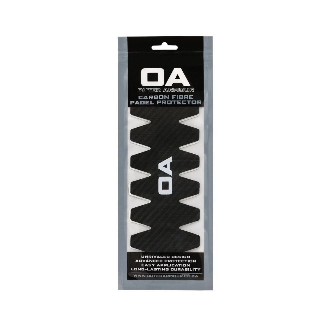 Outer Armour Frame Protector, Black - in its branded retail packaging
