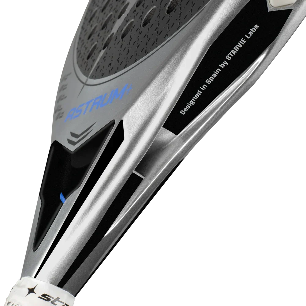StarVie Astrum + padel racket - frame profile with designed in Spain by STARVIE Labs detail