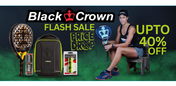 Black Crown paddle tennis equipment  PADELGEAR SOUTHAFRICA