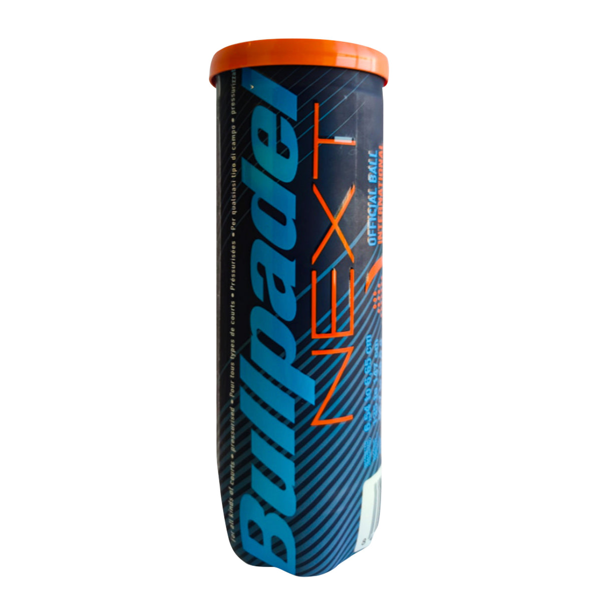 Bullpadel Next Balls - blue tube of three balls