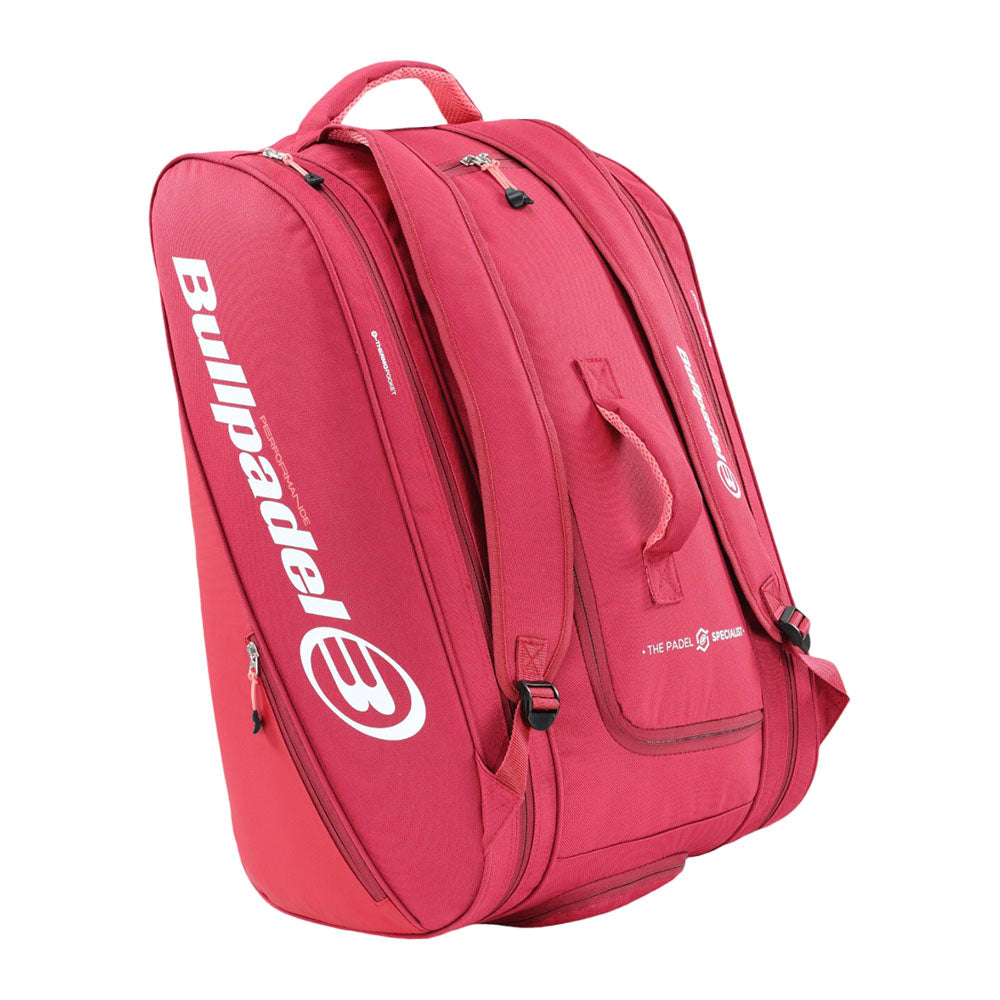 2025 Bullpadel Performance padel racket bag (Red) - back view