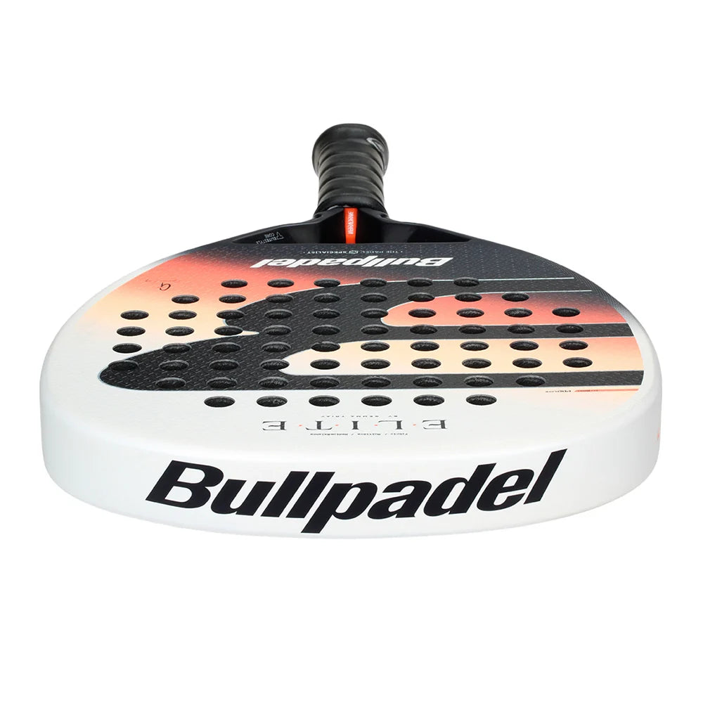 2026 Bullpadel Elite W padel racket - laid flat showing the frame top