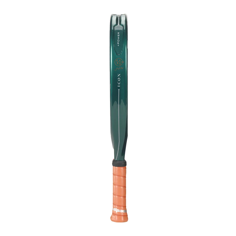 2026 Bullpadel Icon padel racket - edge-on profile view