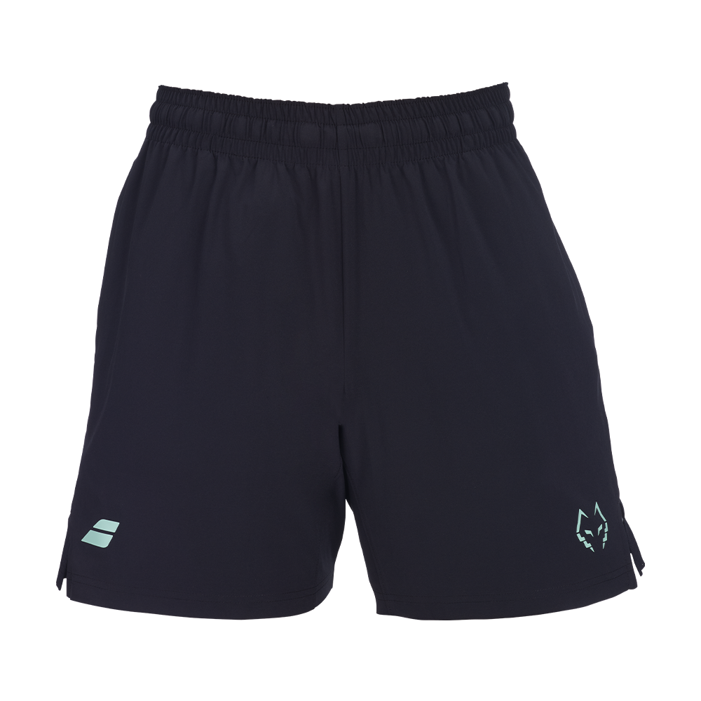 2027 Babolat Lebrón men's padel shorts (Black) - front view