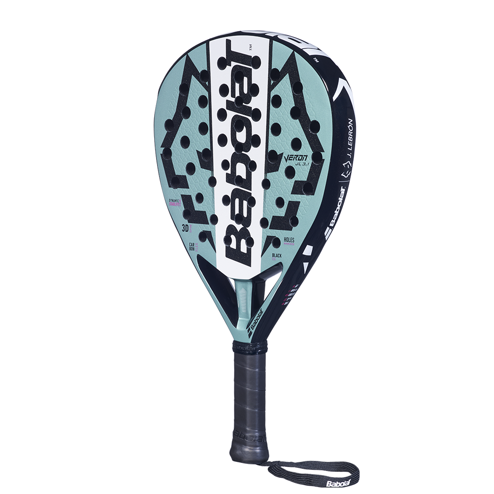 Babolat Veron Juan Lebrón 3.1 padel racket - angled view