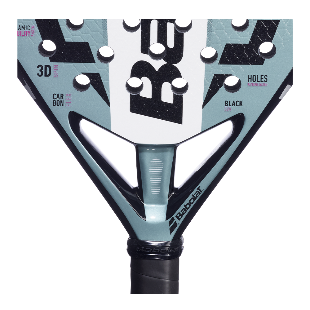 Babolat Veron Juan Lebrón 3.1 padel racket - heart detail