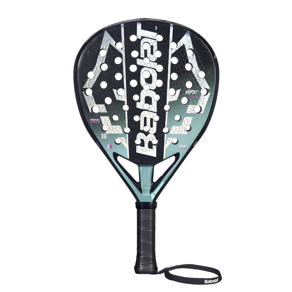Babolat Viper Juan Lebrón 3.1 padel racket - reverse face view