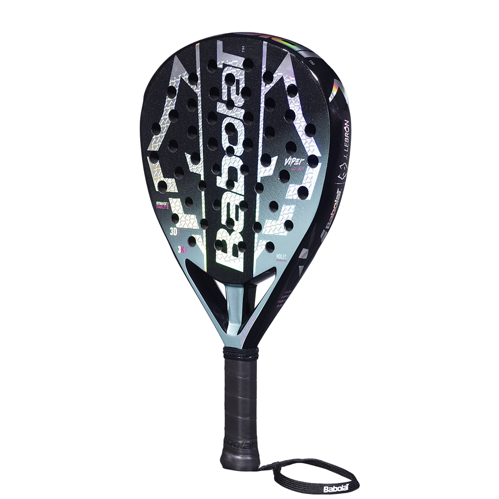 Babolat Viper Juan Lebrón 3.1 padel racket - angled view