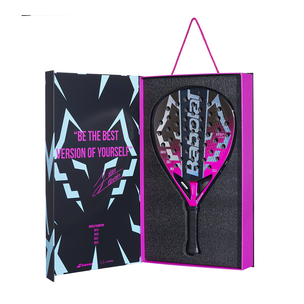 Babolat Viper Juan Lebrón 3.1 padel racket - in open presentation box