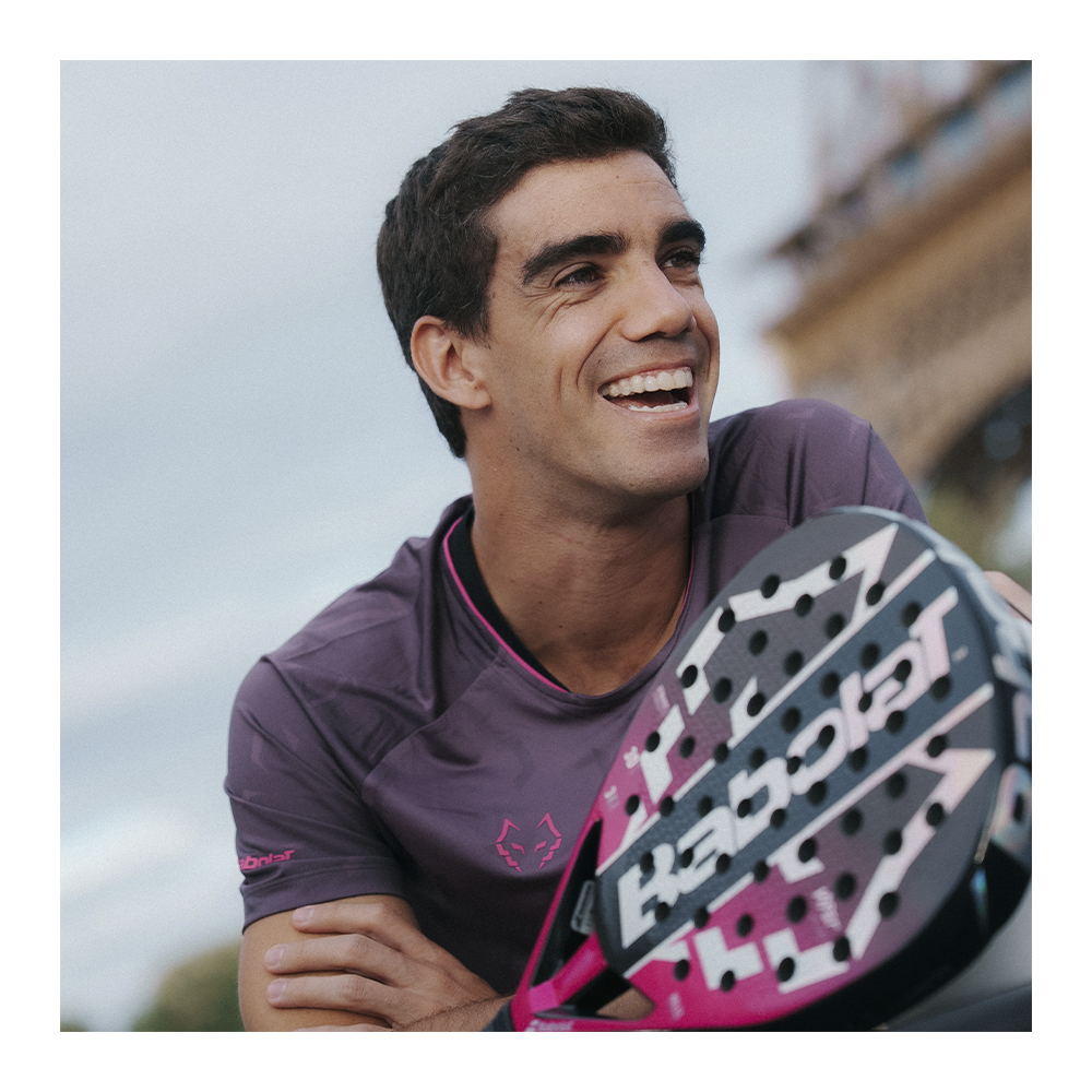 Babolat Viper Juan Lebrón 3.1 padel racket - with Juan Lebrón
