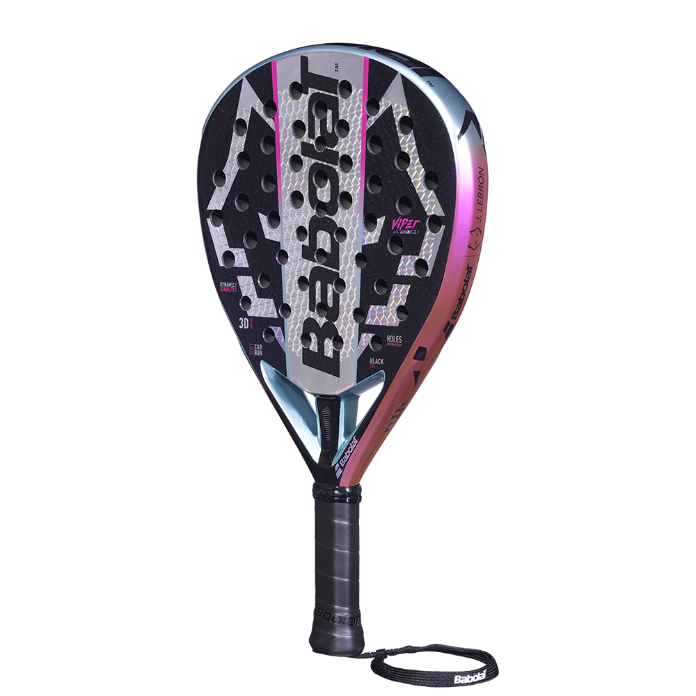 Babolat Viper Soft Juan Lebrón 3.1 padel racket - angled view