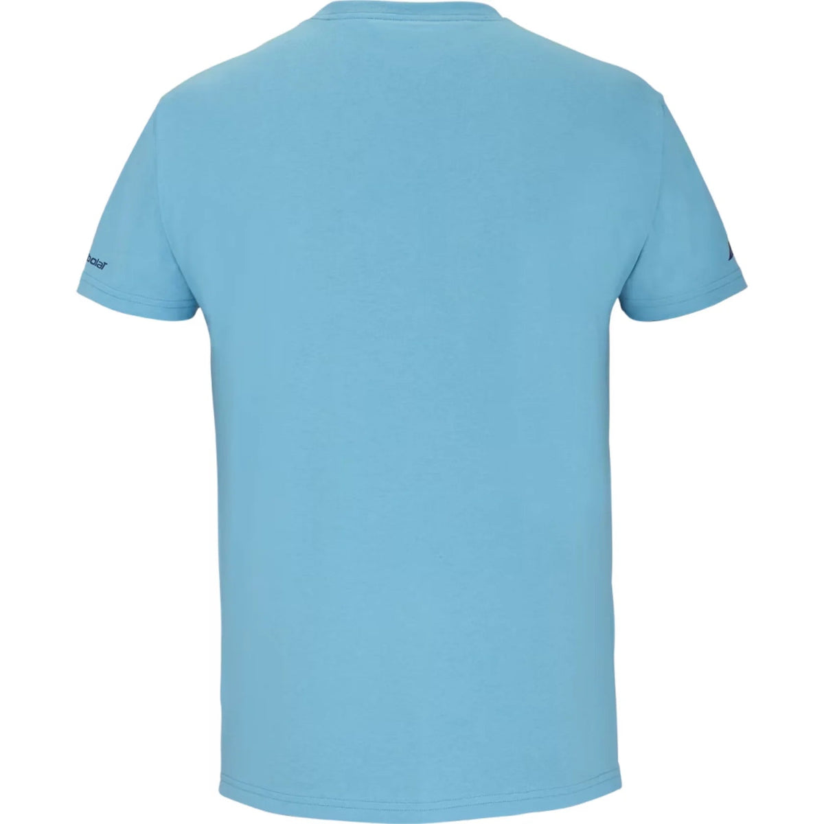 Babolat Lebron cotton padel T-shirt (Cyan Blue) - back view