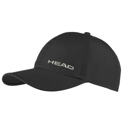 Head Pro Player Cap Black - side profile view