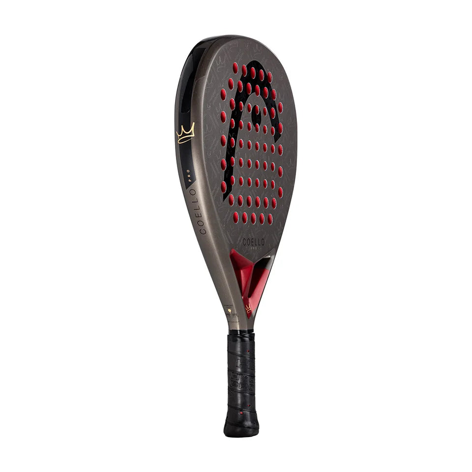 Head Coello Pro padel racket - edge-on profile view
