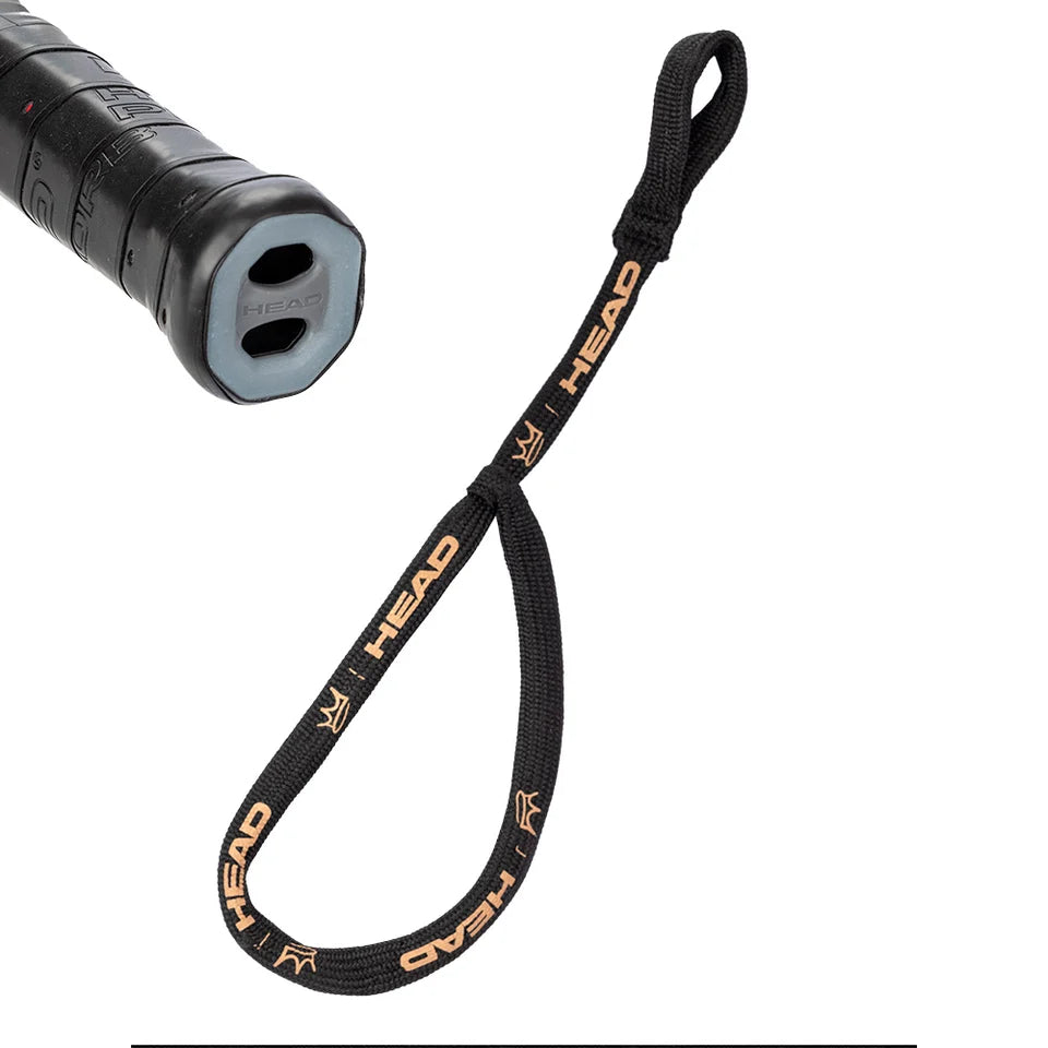 Head Coello Pro padel racket - close-up of the grip and wrist strap