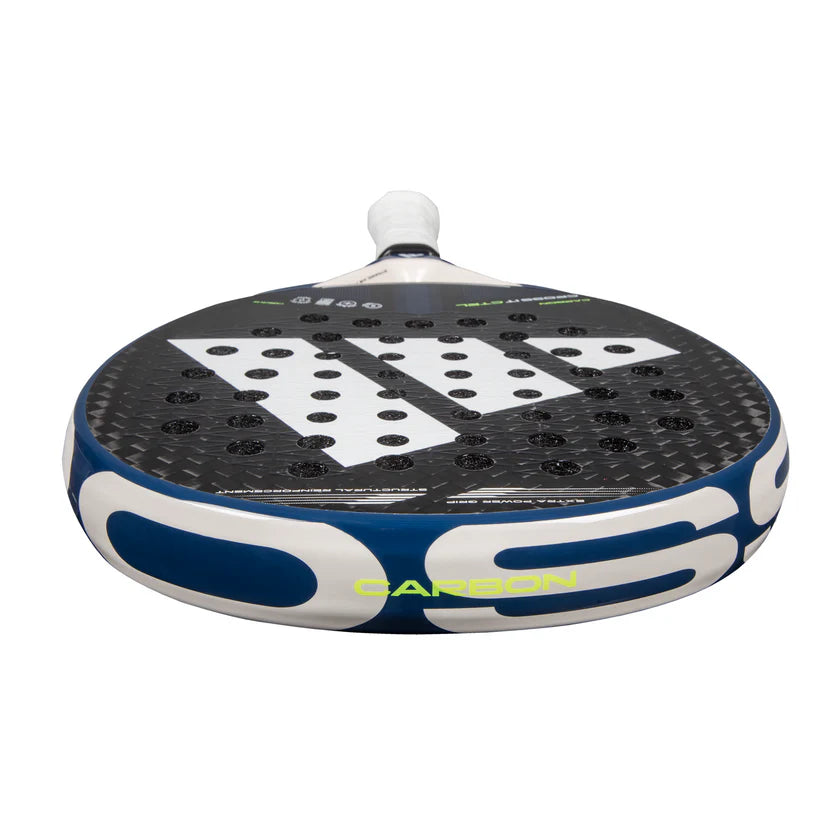 2025 Adidas Cross It Carbon CTRL 3.4 padel racket - laid flat showing the face