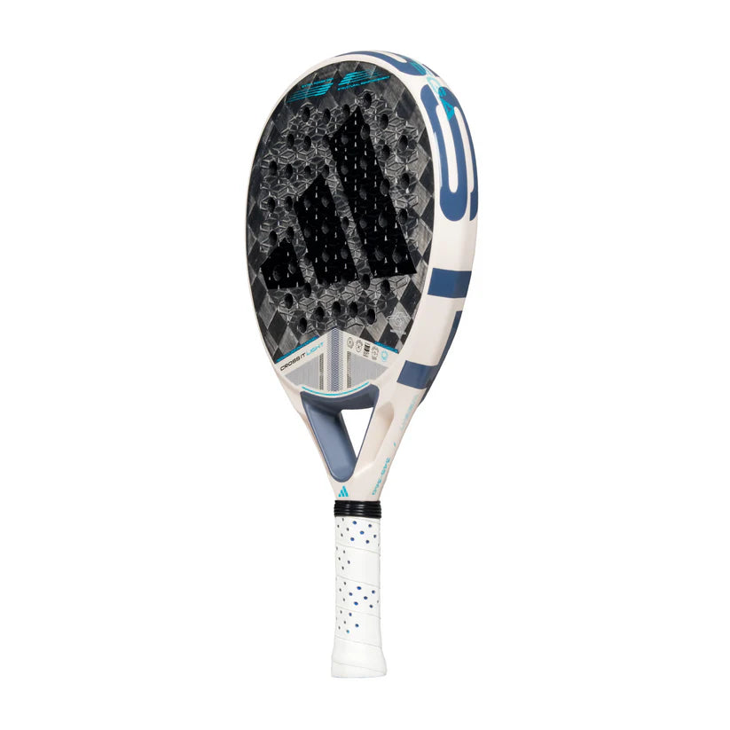 2025 Adidas Cross It Light 3.4 padel racket - angled three-quarter view