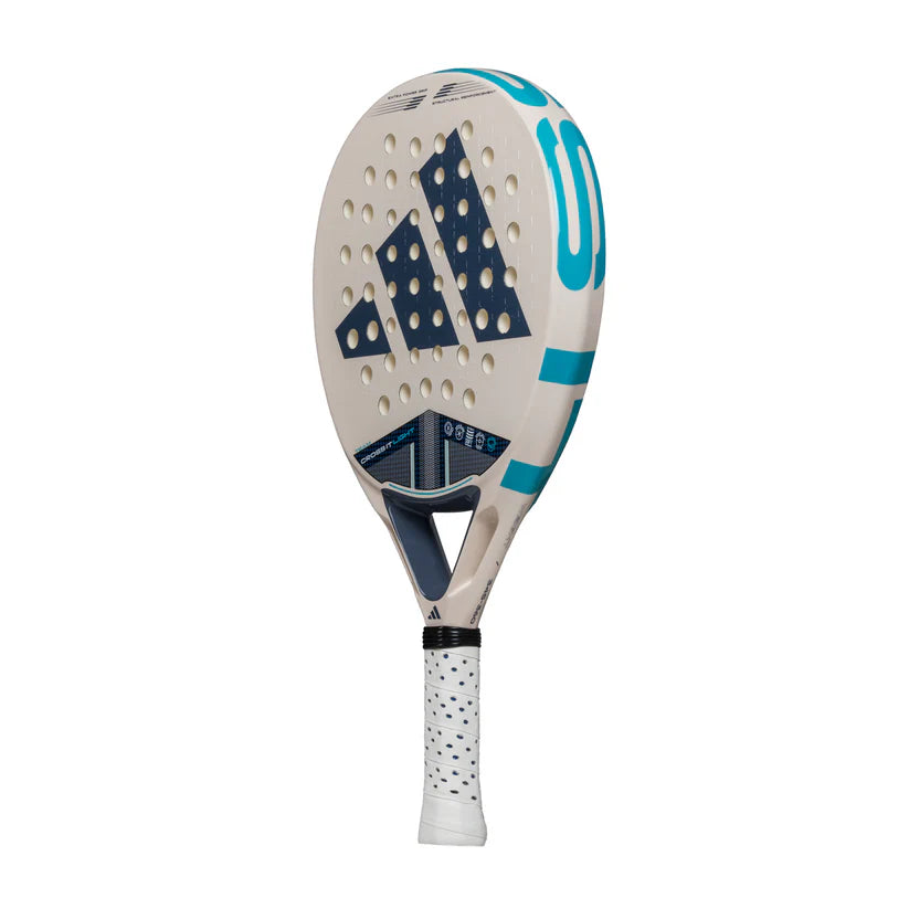 2025 Adidas Cross It Team Light 3.4 padel racket - angled three-quarter view
