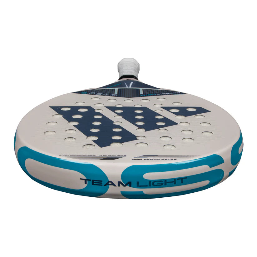 2025 Adidas Cross It Team Light 3.4 padel racket - laid flat showing the face