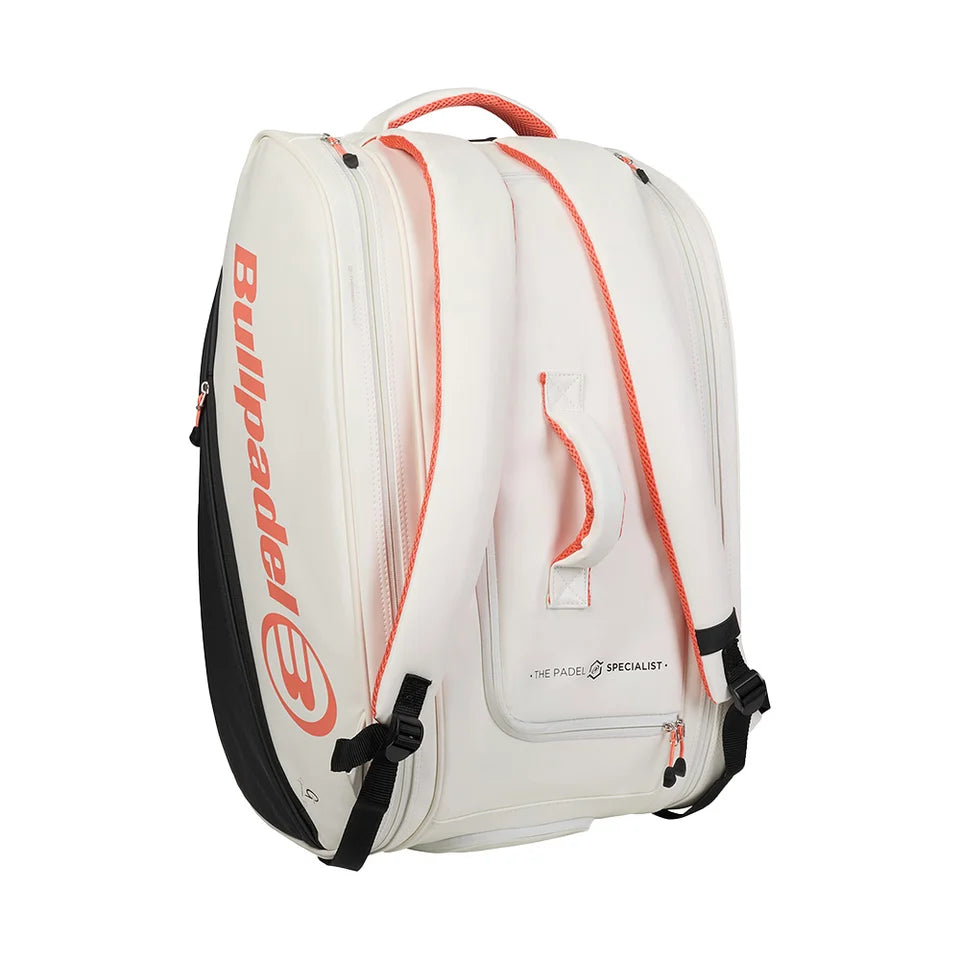 2026 Bullpadel Elite Racket Bag - rear view showing the harness