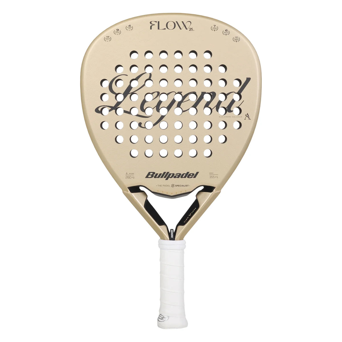 2027 Bullpadel Flow padel racket - front view