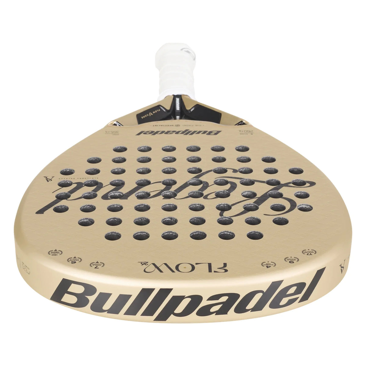 Bullpadel Flow padel racket - top view