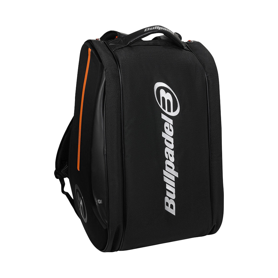2026 Bullpadel Hack padel racket bag (Black) - angled view
