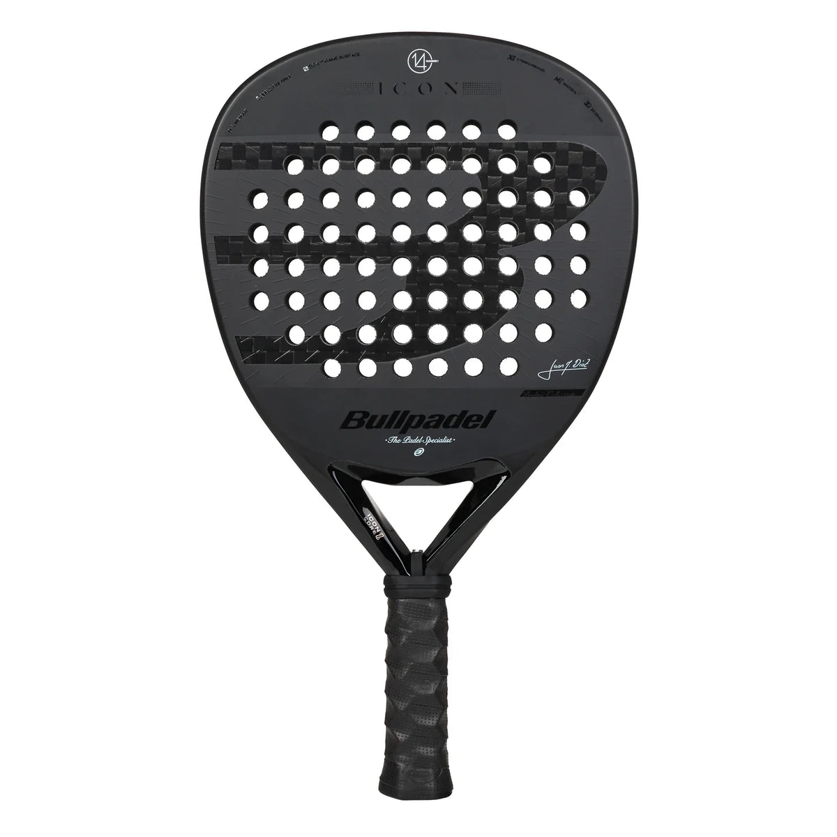 2027 Bullpadel Icon padel racket - front view