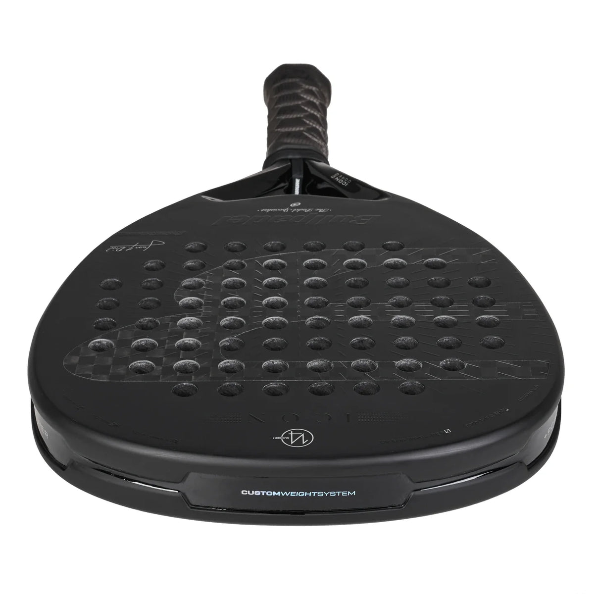 Bullpadel Icon padel racket - top view