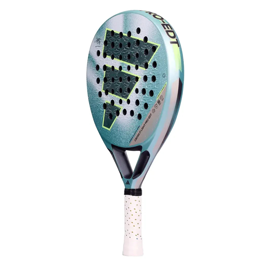 2026 Adidas Cross It Light Pro EDT padel racket - angled three-quarter view