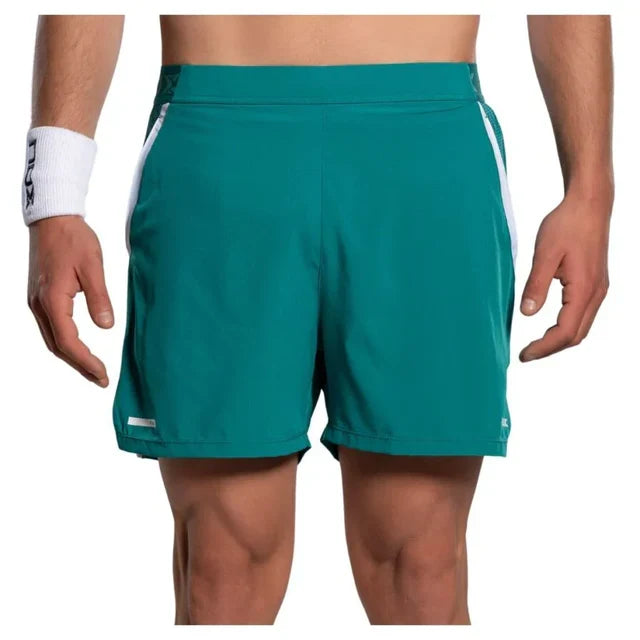 2026 Nox Pro men's padel shorts (Ivy Green) - front view