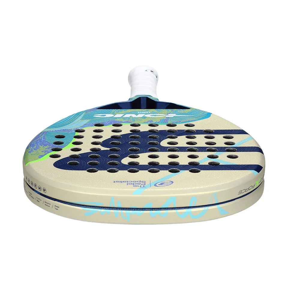 2026 Bullpadel Ionic Light padel racket - laid flat showing the frame top