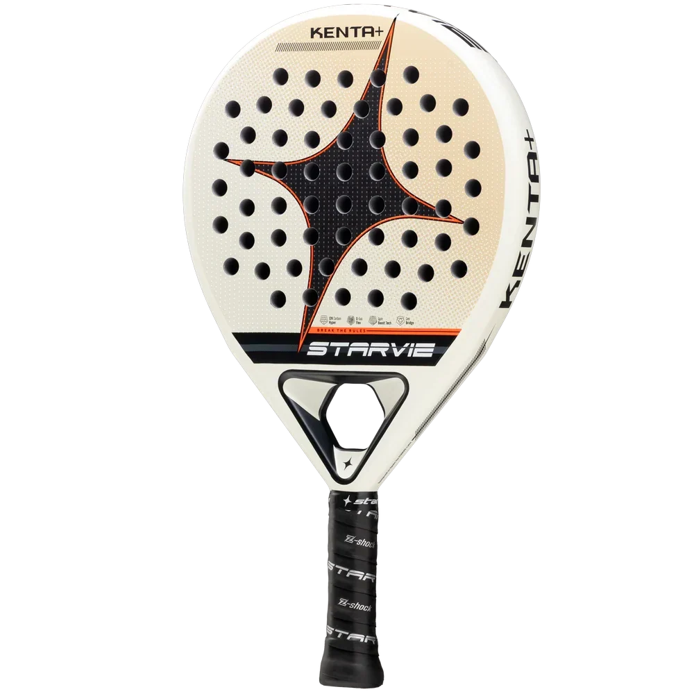 StarVie Kenta + padel racket - reverse face view