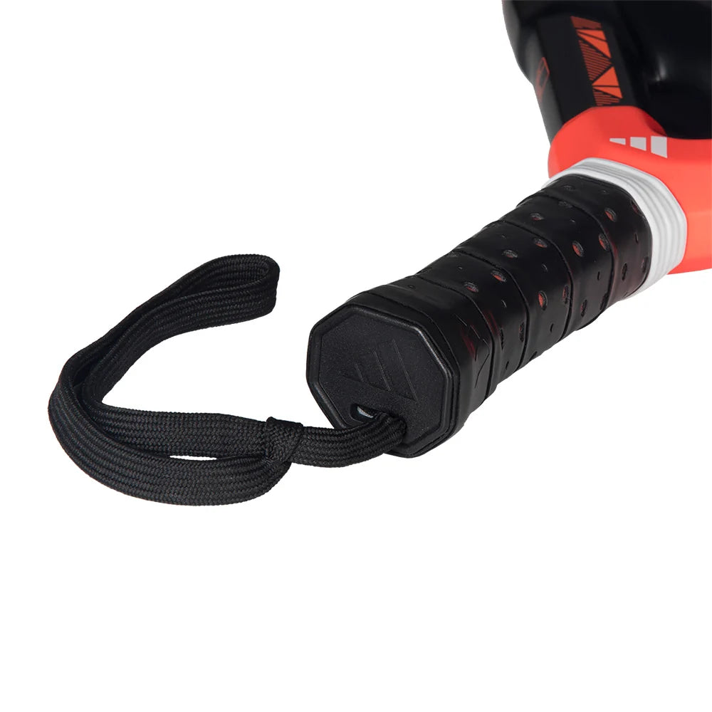 2026 Adidas Metalbone Superlight padel racket - grip and wrist strap detail