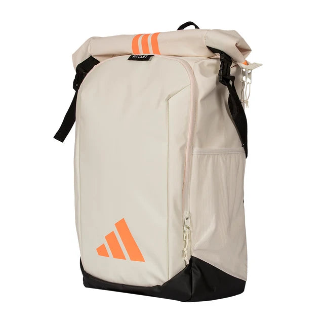 2026 Adidas Multigame Backpack (White) - angled three-quarter view