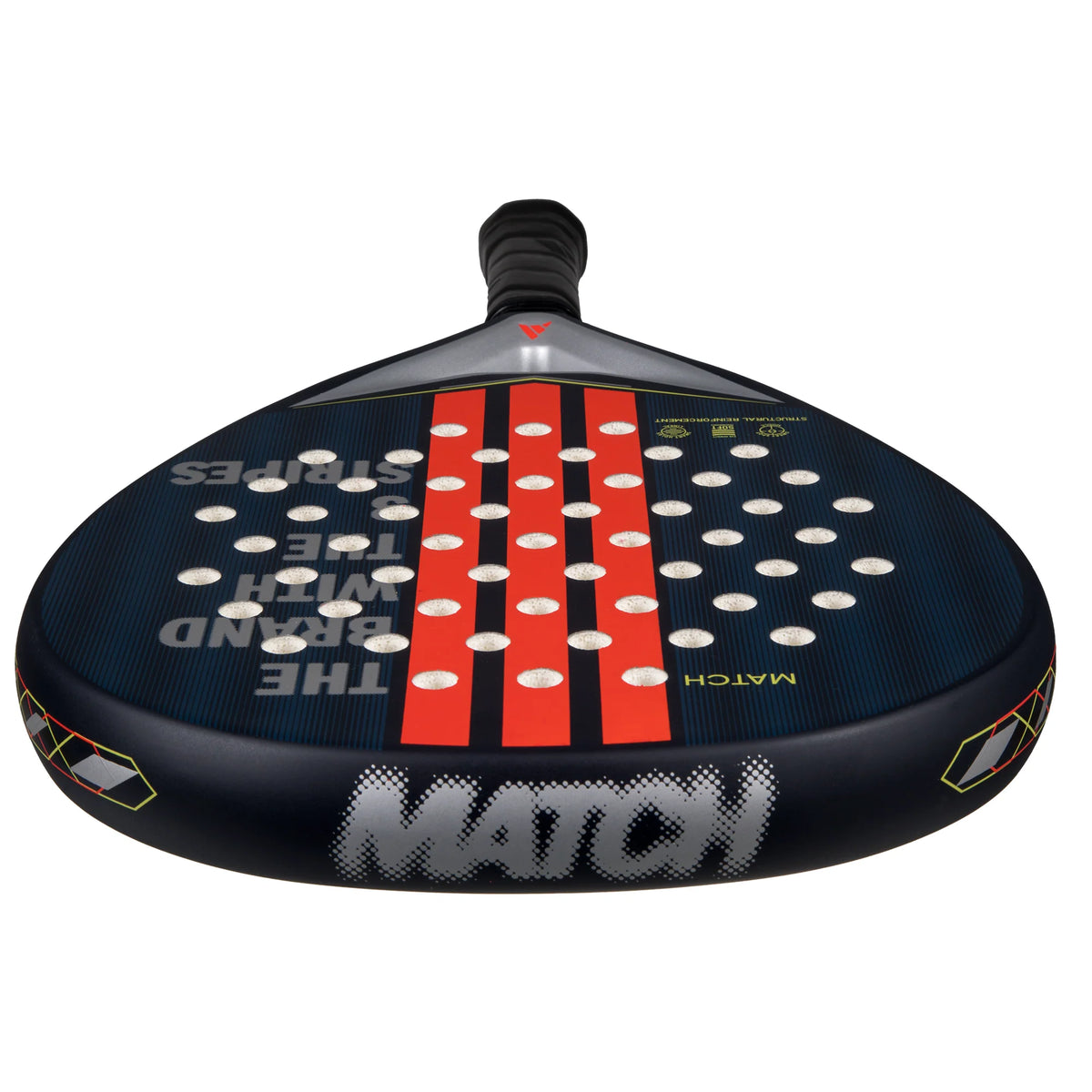 2025 Adidas Match Blue 3.4 padel racket - top view