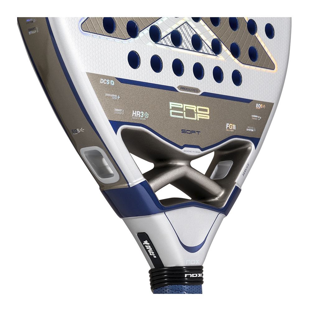 Nox Pro Cup Soft By Agustin Tapia padel racket - heart detail