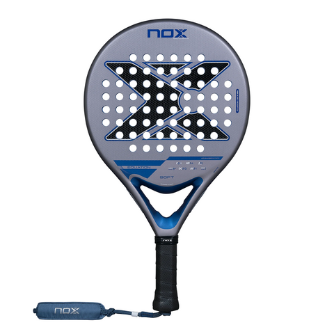 2027 Nox Equation Advanced Soft padel racket - front view