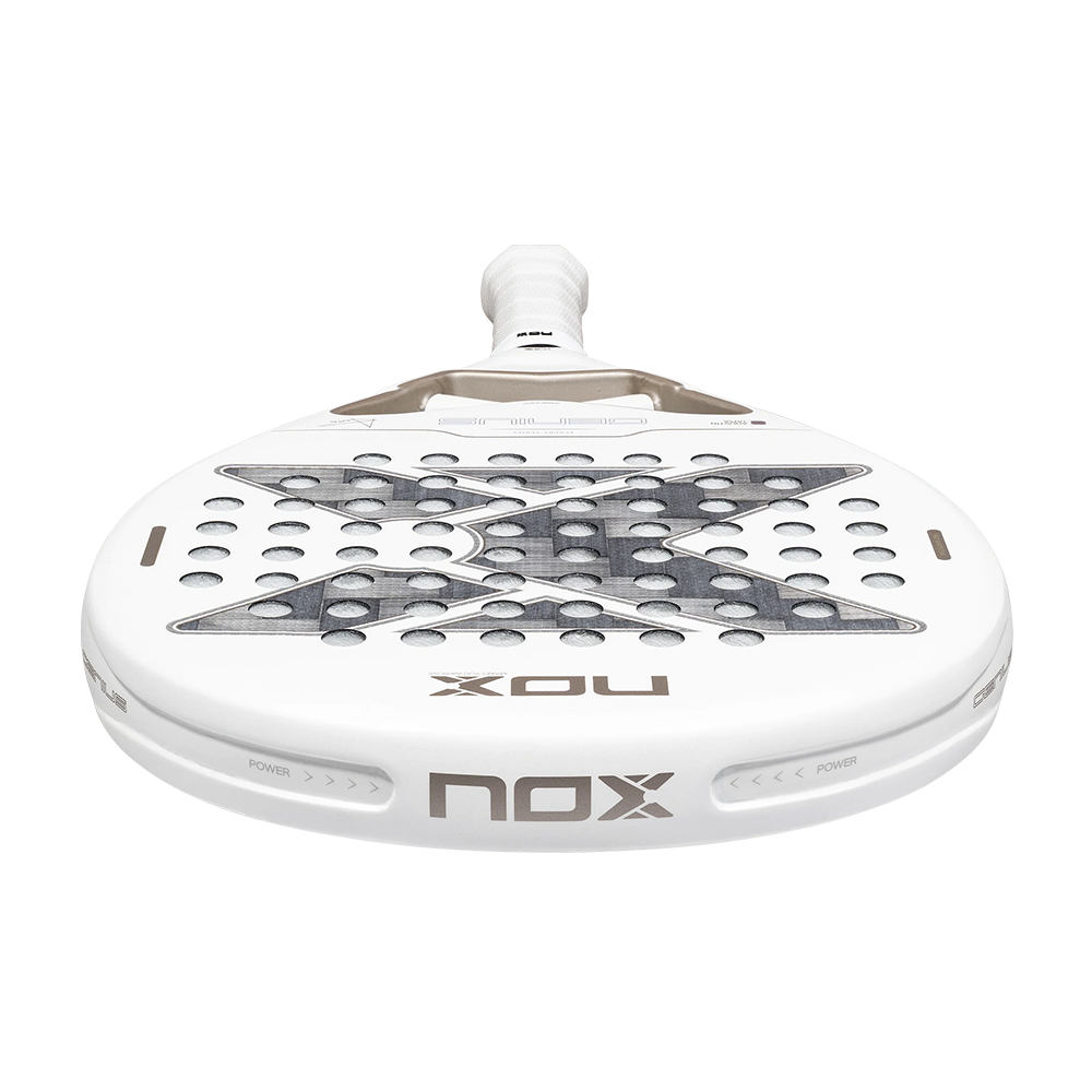 Nox Genius 12K Alum Xtrem Lite By Agustin Tapia padel racket - top view