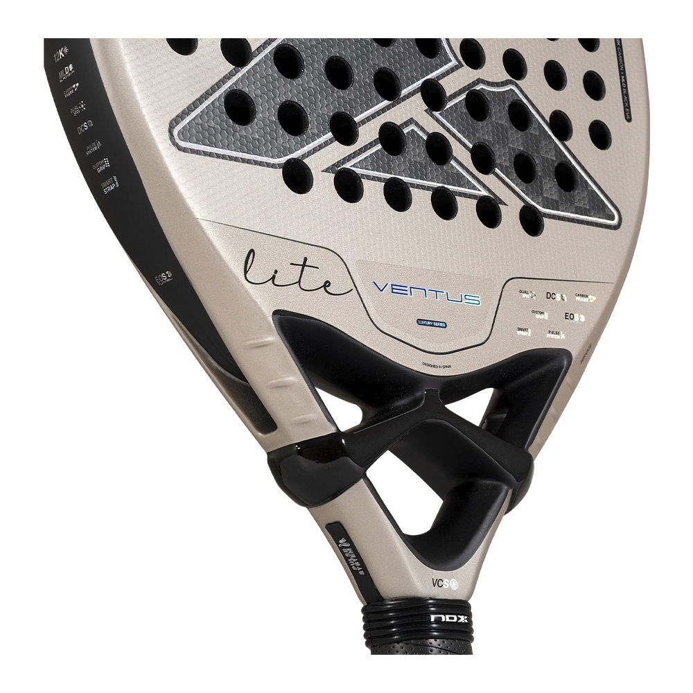 Nox Ventus 12K Hybrid Lite padel racket - heart detail