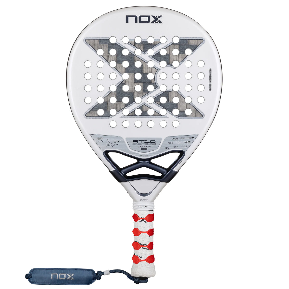 2026 Nox AT10 Genius 12K Alum Xtrem Lite By Agustin Tapia padel racket - front view