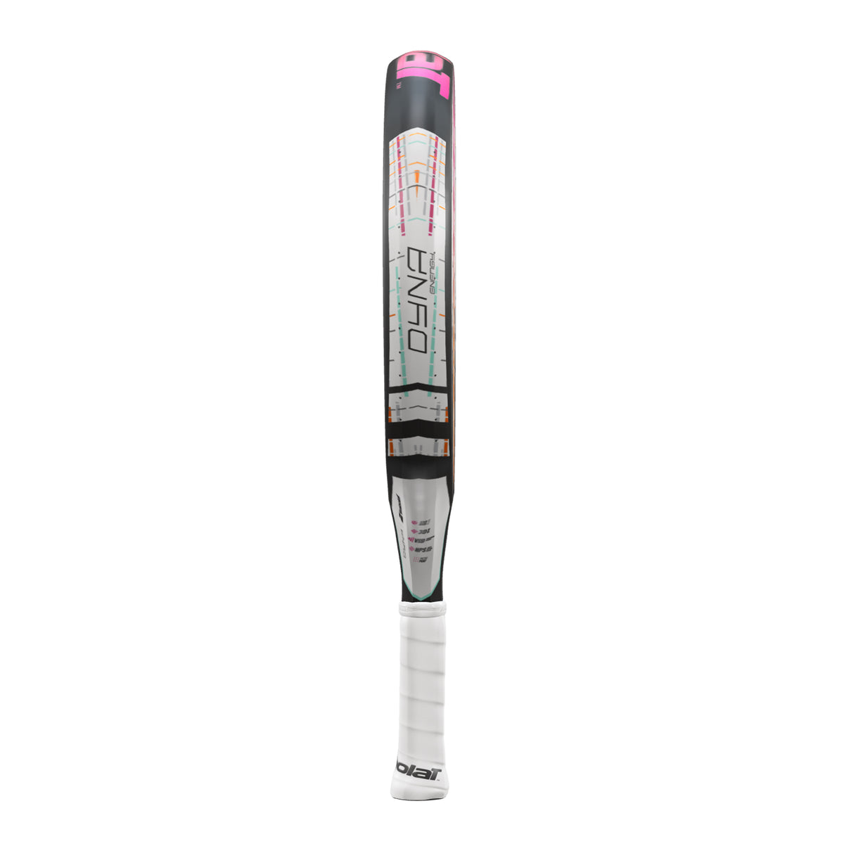 Babolat Dyna Energy padel racket - edge-on profile view
