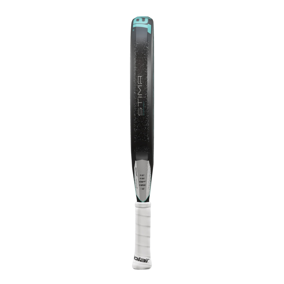 Babolat Dyna Spirit padel racket - edge-on profile view