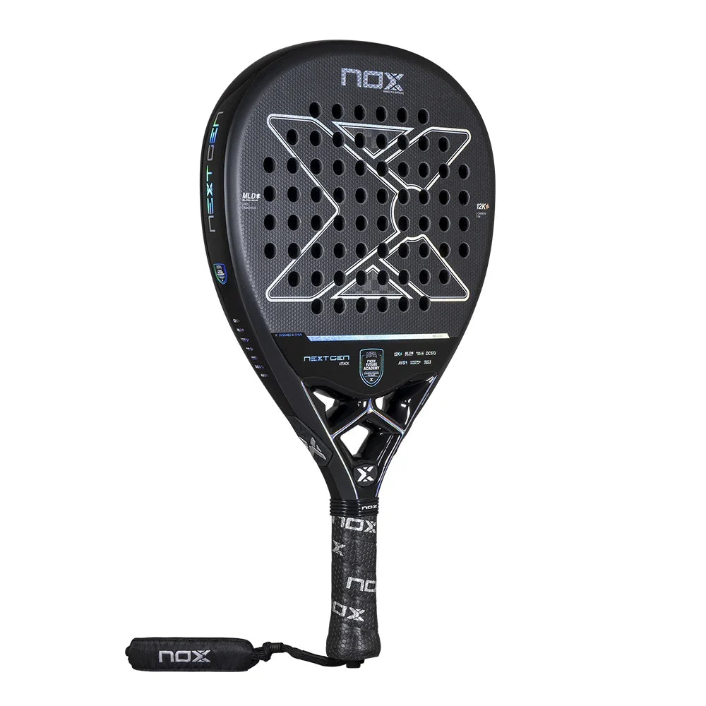 2026 Nox NextGen Pro Attack 12K padel racket - reverse face