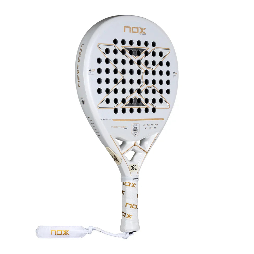 2026 Nox NextGen Pro Hybrid 12K padel racket - reverse face